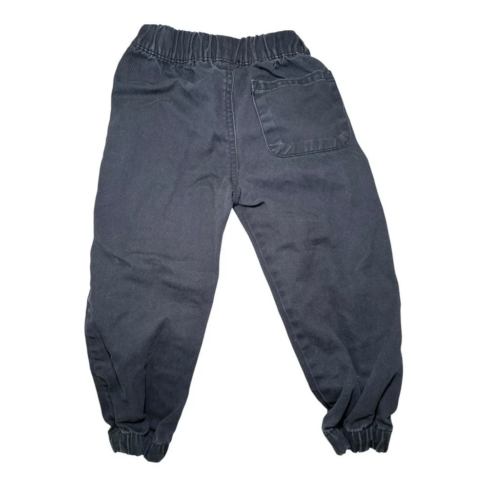 Chaps Sweater Gap Pants‎ Kids 3T Set Fair Isle Quarter Zip Joggers Raglan Black